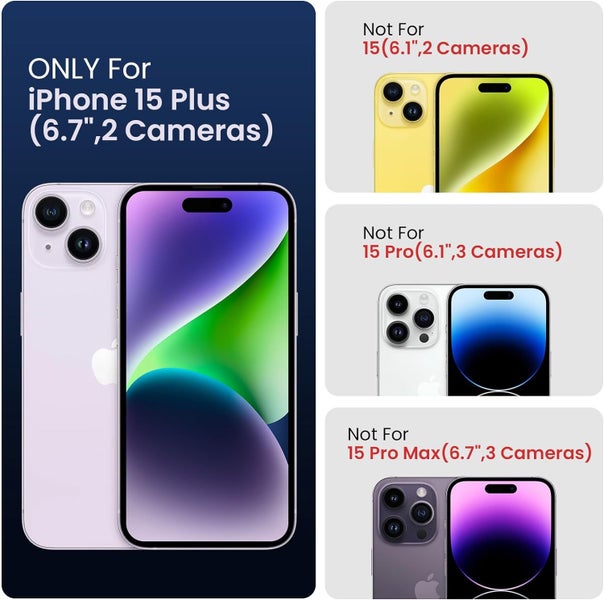 1x MagSafe Phone Cover for iPhone 15 Plus Carousel 2