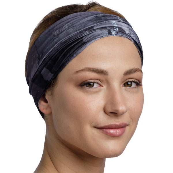 Buff Unisex Ativ Original UPF50 EcoStretch Tubular Bandana Scarf - Graphite Carousel 3