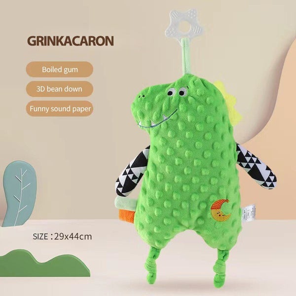 Baby Infant Animal Soothing Placate Towel Cartoon Plush Bear Rabbits Carousel 1