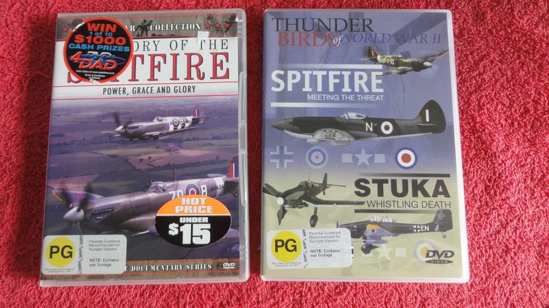 The Story Of The Spitfire / Thunderbirds Of WWII - Lot # 918 Carousel 1