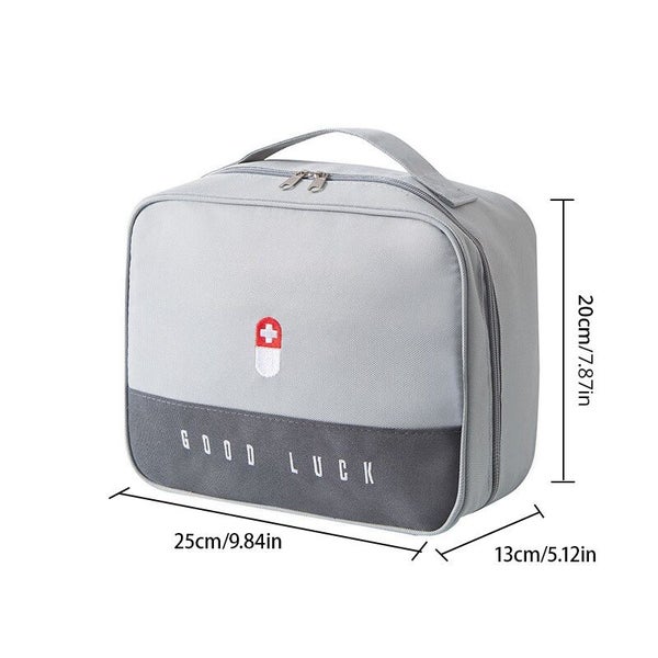 Household Medical Emergency Kit Portable Large Capacity Portable Carousel 7