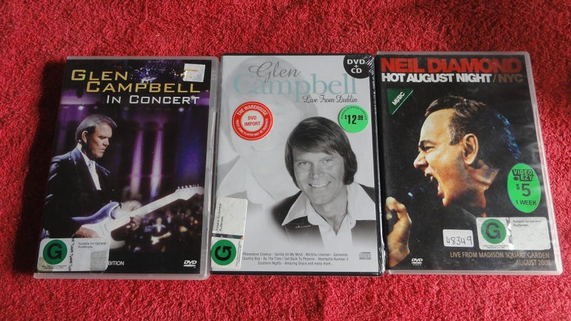 Glen Campbell / Neil Diamond - Lot # 941 Carousel 1