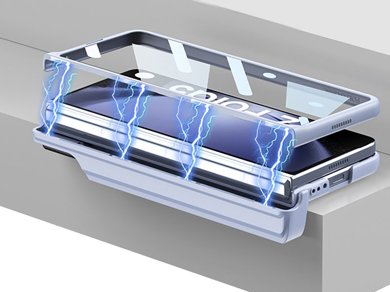 Magnetic Case for Samsung Galaxy Z Fold 5 with Screen Protector and S Pen Holder Carousel 6