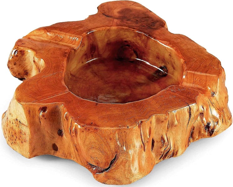 Wooden Cigar Ashtray Outdoor Indoor Cigar Ashtray And Great Gifts For Cigar Love Carousel 1