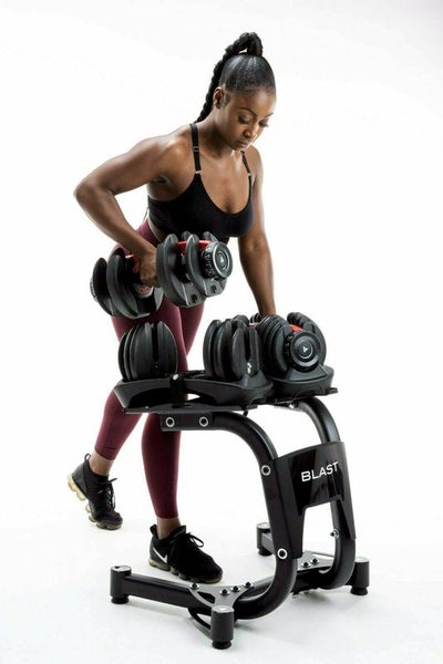 Adjustable Dumbbell Stand Weights Rack 2019903 Carousel 2