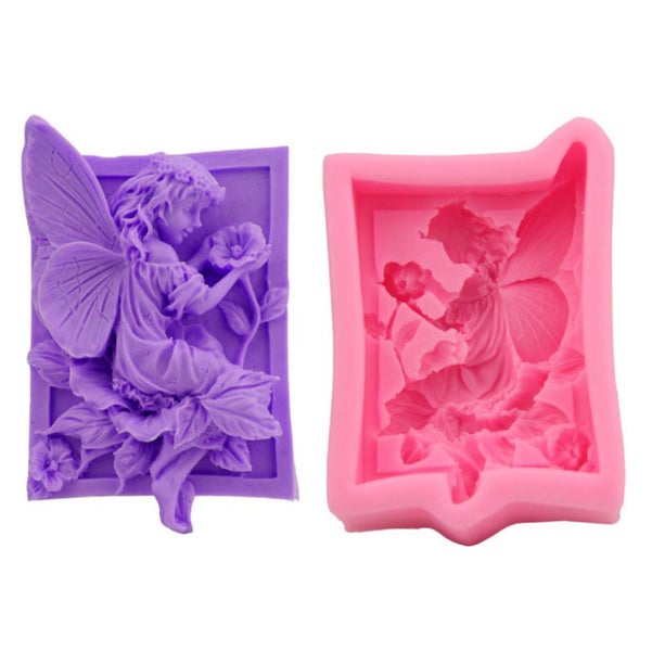 Silicone Mould Fairy Angel Soap Mold I1494PK0 Carousel 1