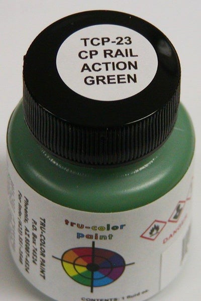 Tru-Color Paint 023 Canadian Pacific Rail Action Green 1oz Carousel 1