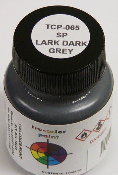 Tru-Color Paint 065 Southern Pacific Lark Dark Gray 1oz Carousel 1