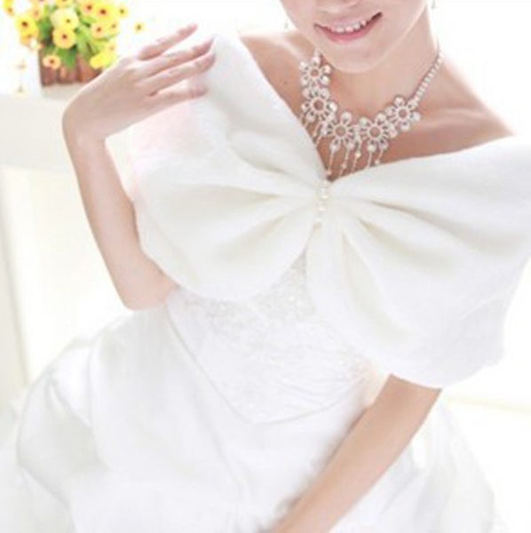 Fur Shawl Wrap I0410WT0 Carousel 3