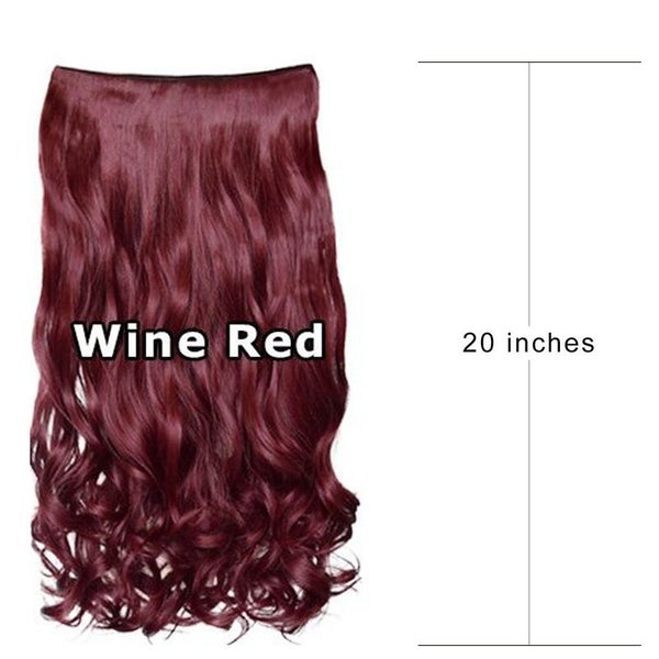 Hair Extensions Wine Red 1721760 Carousel 2