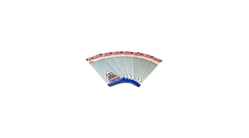 Tamiya 87054 FINISH ABRASIVE P400 3PC Carousel 1
