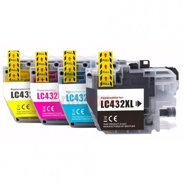 LC432XL Brother Ink Cartridges For Printer MFC-J5740DW , MFC-J6940DW 4Compatible Carousel 1