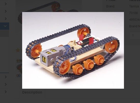 Tamiya 70108Tracked Chassis Kit Carousel 1