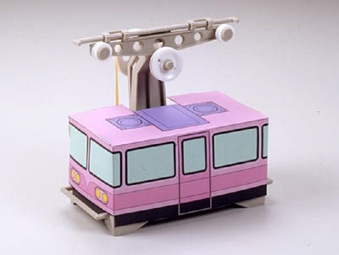 Tamiya 70120 Aerial Ropeway Cabin Set Carousel 1