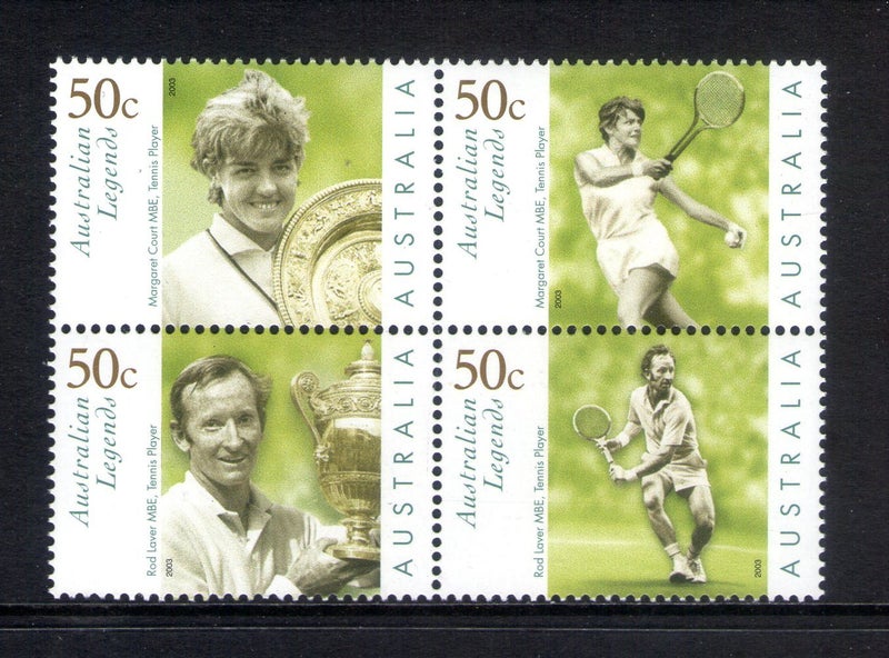Australia - 2003 Tennis Players (4) - UHM - 2264a Carousel 1