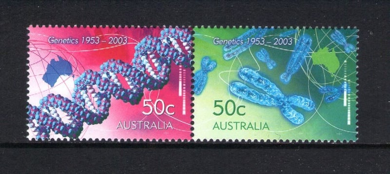 Australia - 2003 Anniv of DNA (2) - UHM - 2309a Carousel 1