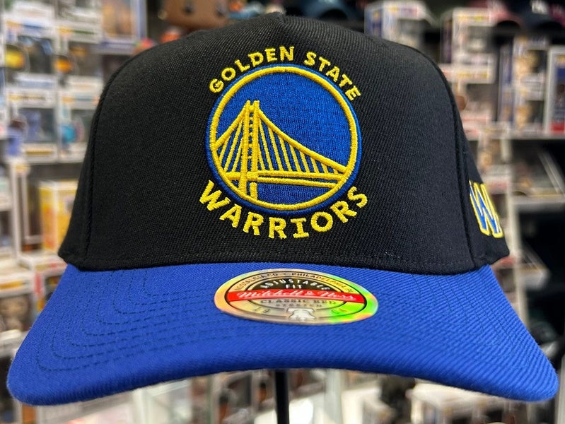 Golden State Warriors Flex Mitchell & Ness 2-Tone NBA Snapback Hat Carousel 1