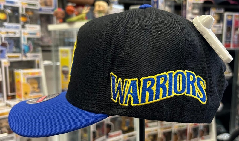 Golden State Warriors Flex Mitchell & Ness 2-Tone NBA Snapback Hat Carousel 2