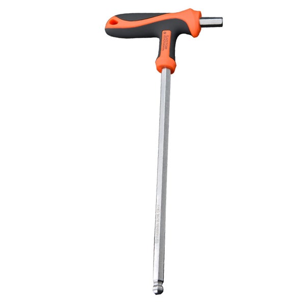 T Handle Ball End Hex Key Wrench 4mm x 100mm Carousel 1