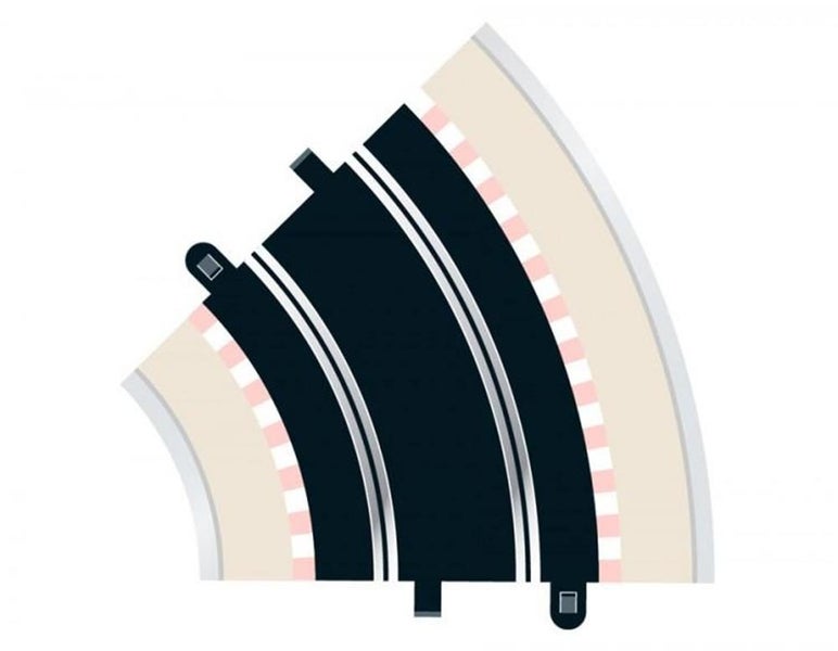 Scalextric C8206 Radius 2 Curve 45deg (2pk) Carousel 1