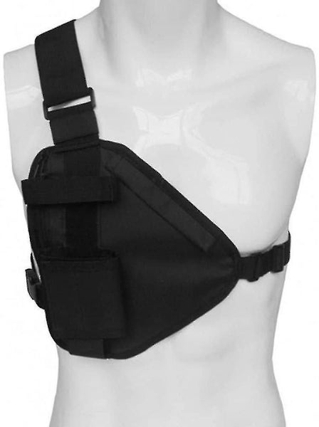 Walkie Talkie Chest Harness Front Radio Pocket Adjustable Tactical Hunting Carousel 1