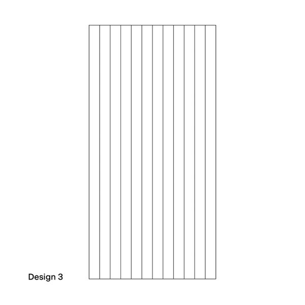 Acoustic Engraved Wall Panels, Design 3, 20 Colour Options Carousel 1