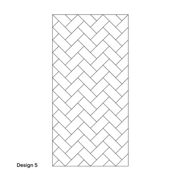 Acoustic Engraved Wall Panels, Design 5, 20 Colour Options Carousel 1