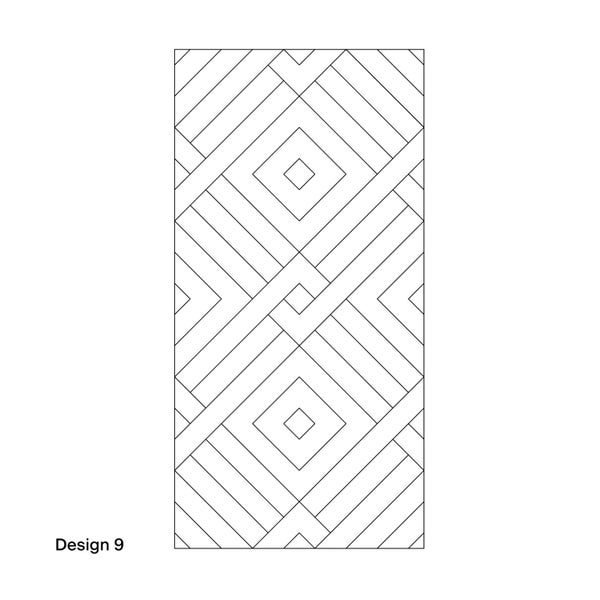 Acoustic Engraved Wall Panels, Design 9, 20 Colour Options Carousel 1
