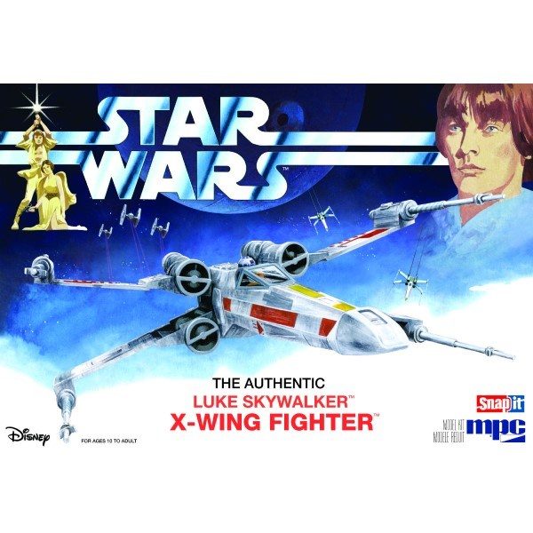 MPC 0948 1/64 Luke Skywalker's X-wing - Star Wars: A New Hope Carousel 1