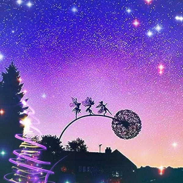 Garden Stakes Fairy Dandelion Sculpture Statue 2037317 Carousel 2