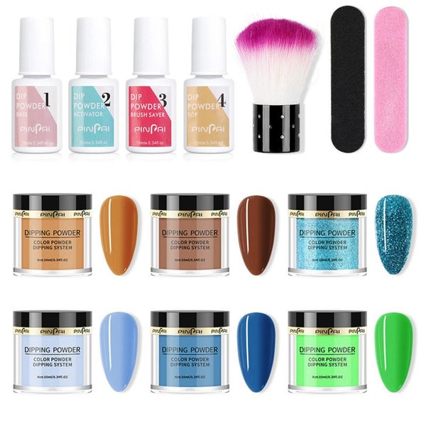 Nail Art Dipping Powder Manicure Set Nail Essential Kit I1449SX0 Carousel 1
