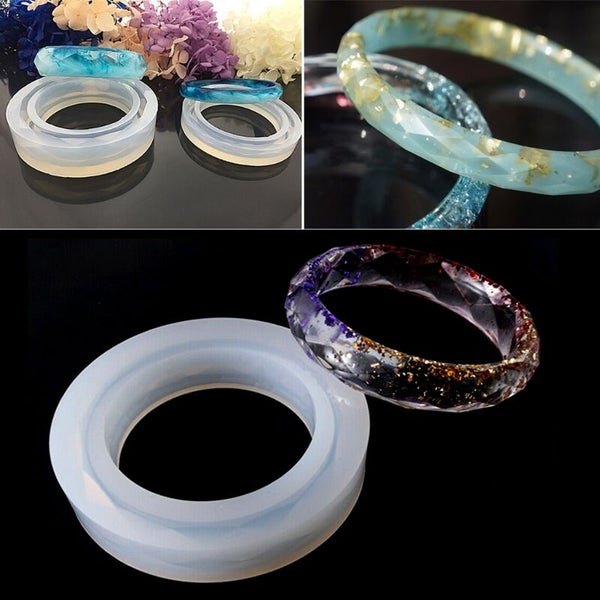 2 Size Epoxy Resin Moulds Silicone Bracelet Molds I1225WT0 Carousel 2