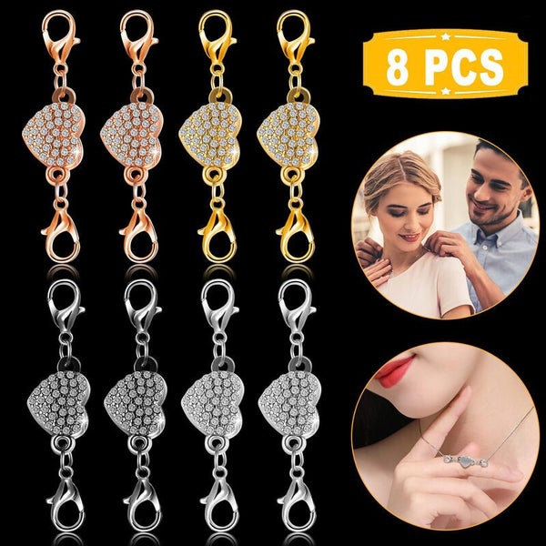 8 x Magnetic Jewellery Necklace Clasps Hooks i1845CF0 Carousel 1