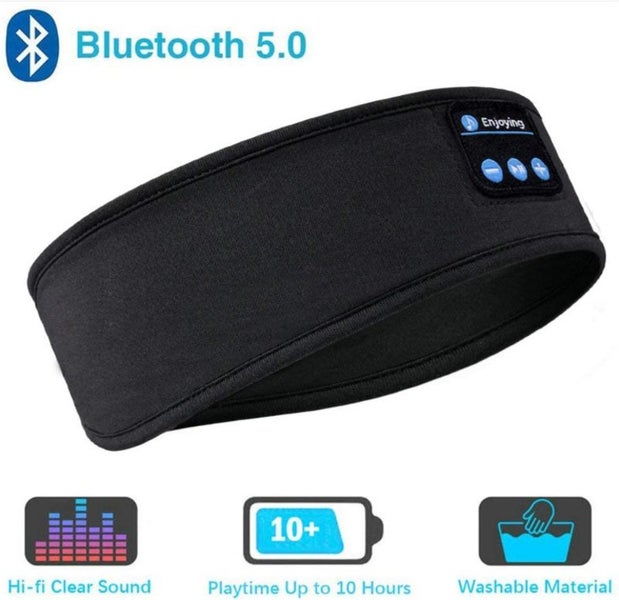 Sports Headband Bluetooth Sleep Headphones Headset I1760BK0 Carousel 14