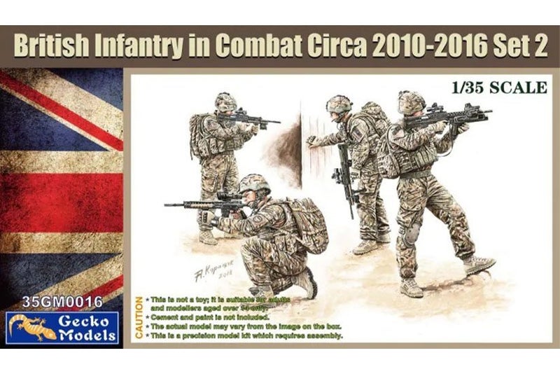 1/35 Gecko British Infantry In Combat Circa 2010-2016 - GM35016 Carousel 1