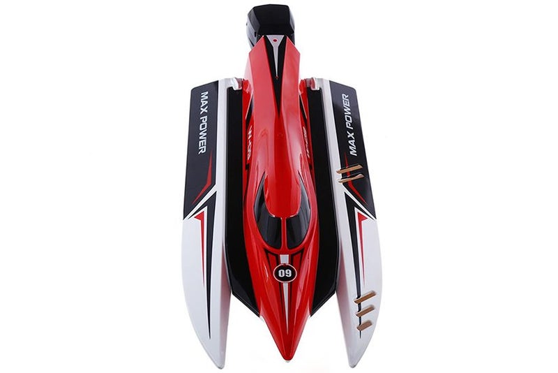 WL RC BRUSHLESS F1 RACING BOAT 2.4GHZ RTR WL915 45KLM with 2 Rechargeable Bat... Carousel 2