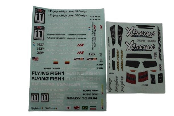 10030-1 HSP Himoto 1/10 Scale Nitro Electric Car Body Carousel 2