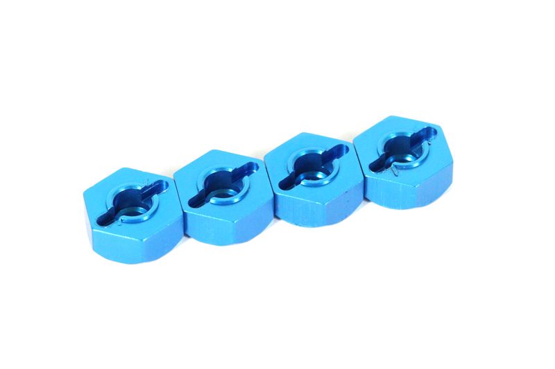 102042 Blue Aluminum 12MM Hex Wheel Adapters 1/10 Scale 122042 Carousel 1