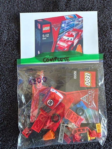 Lego 8200 Radiator Springs Lightning McQueen Carousel 1