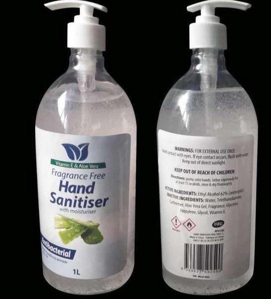 Clearance !! Hand sanitizer / sanitiser 1L Carousel 1