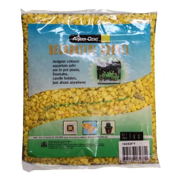 Aqua One Decorative Gravel 1kg Carousel 1