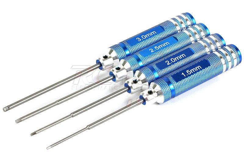 80107 HSP Allen Key Hex Head Screwdriver Set Carousel 1