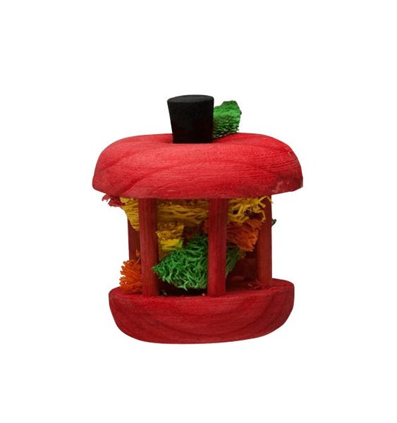 Kaytee/Trixie Small Animal Toy Carousel Chew Apple Carousel 1