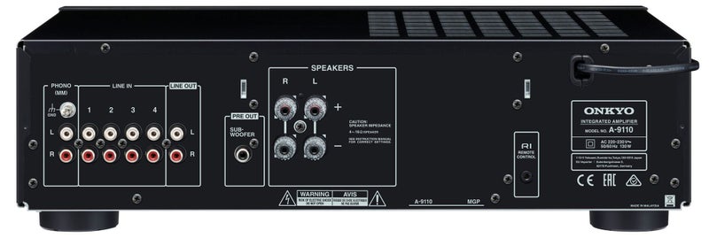 ONKYO Integrated Stereo Amplifier. 50W + 50W High current amplification. Four oh Carousel 3
