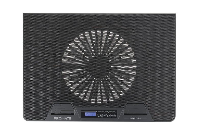 VERTUX Gaming Portable Height Adjustable RGB LED Cooling Pad with Fan Speed Cont Carousel 2