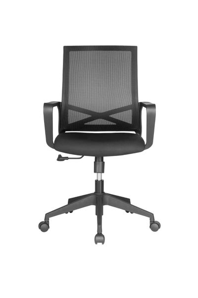 BRATECK Office Chair. Ergonomic with Breathable Mesh Back. Pneumatic Seat-Height Carousel 4