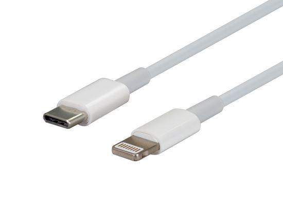 DYNAMIX 2m USB-C to Lightning Charge & Sync Cable. For Apple iPhone, iPad, iPad Carousel 1