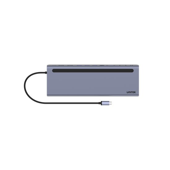 UNITEK 11-In-1 Mulit-Port Hub with Support for MST Triple Monitor (Dual HDMI) & Carousel 1