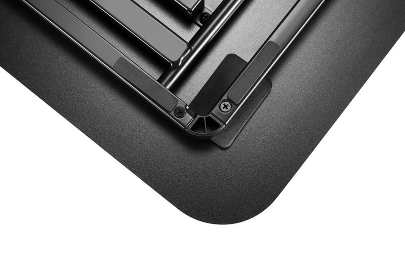 BRATECK Ultra-Slim Desktop Sit-Stand Workstation. Height adjustable 45-405mm, Wo Carousel 8