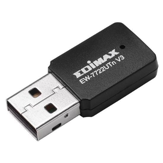 EDIMAX N300 Wi-Fi 4 Mini USB-A Wireless Adapter. Up to 300Mbps With Wireless 802 Carousel 1